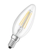 Свеча FIL LSCL B75   6W/840   230V CL     E14  800lm  -   прозр FILLED OSRAM 4058075684843
