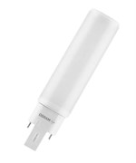 Лампа светодиодная OSRAM DULUX D18 LED 7W/830 230V EM G24D-2 4058075558328