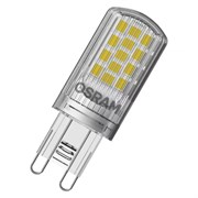 Лампа светодиодная OSRAM LEDPIN40 CL 3,8W/827 230V G9 10X1 4058075432390