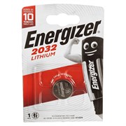 Батарейки литиевые ENERGIZER Lithium CR2032 BL1 - (блистер 1шт) 7638900083040