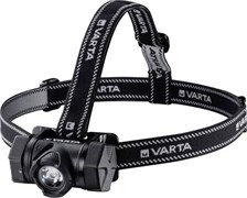 Фонарь налобный VARTA Indestructible Xtreme H20 с 3AAA батарейками в комплекте, светодиодный, черный 4008496987177
