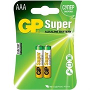 Батарейки GP Super 24A-CR2 LR03 ААА BL2 (блистер 2шт) 01168Б