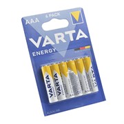 Батарейки VARTA ENERGY 4103 LR03 ААА BL6 (блистер 6шт) 4008496676545
