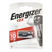 Батарейки литиевые ENERGIZER Lithium CR123A BL1 (блистер 1шт) 7638900052008