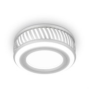 Светильник Gauss Backlight BL143 Кругл.Gu5.3, 3W, LED 3000K 1/40 белый матовый BL143