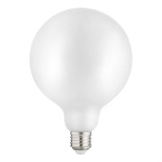 Лампа Gauss Filament G125 10W 1100lm 4100К Е27 milky диммируемая LED 1/20 187202210-D