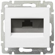 Розетка RJ45 Cat.5e одиночная UTP, белый VLN 774230