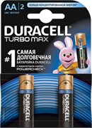 Батарейки Duracell Turbo Max LR06 АА пальчиковые BL2 (блистер 2шт) 81628634 PR