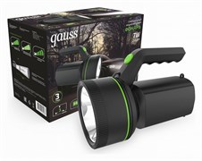 Фонарь прожекторный Gauss модель GFL601 7W 200lm Li-ion 3000mAh LED 1/10/30 GF601
