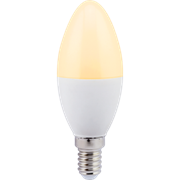Свеча Ecola candle   LED  7,0W 220V E14 золотистая   (композит) 105x37 C4LG70ELC-1