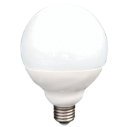 Ecola globe   LED Premium 15,5W G95 220V E27 4000K шар (композит) 135x95 K7LV15ELC-1