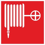 Пиктограмма "Пожарный Кран" Р13 (рисунок) для светильника Pelastus PL EML 3.0* 200х200 "Пожарный Кран" Р13 для PL EML 3.0*