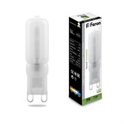 Лампа LB-431 (7W) 230V G9 4000K 16x60mm Feron 25756-1