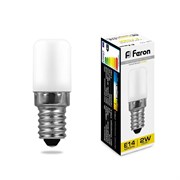 Лампа светодиодная FERON LB-10, для холодильника (капсульная), 2W 230V E14 2700К (белый теплый) 25295