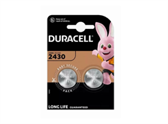 Элемент питания DURACELL CR2430 BL2 (блистер 2шт) 5000394152090