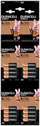 Батарейки Duracell Simply LR06 АА пальчиковые 16BL HDBC (блистер отрывной 4x4 16 шт) 5000394129825-2