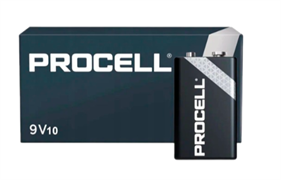 Батарейки Duracell PROCELL CONSTANT крона 9V (коробка 10шт) 5000394157637