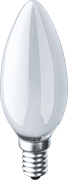 Лампа Navigator 94 309 NI-B-60-230-E14-FR (Свеча) 94309 NI-B