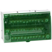 Распределительный блок 160А 4-пол. 12 отверстий SE LGY416048