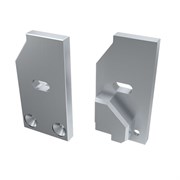Заглушка для ALM-GLASS-6 правая с отверстием (arlight, Металл) 026728