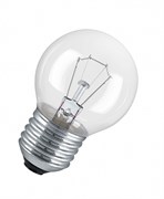 Лампа CLASSIC P CL 25W 230V E27 (шарик прозрачный d=45 l=75) -   * 4008321788733