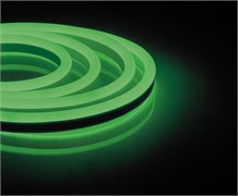 Лента светодиодная неоновая 220V FERON LS720, 120*SMD2835, 9,6W/m, IP67, (зеленый), в комплекте 1 се 29564