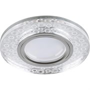 Светильник потолочный встраиваемый (ИВО) FERON CD961, под лампу с LED подсветкой 15LED*2835 SMD 4000 32994