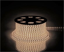 Лента светодиодная 220V FERON LS704, 60*SMD2835, 4,4W/m, IP65, 2700К (теплый белый), в комплекте 2 с 26244