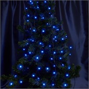 Гирлянда линейная FERON CL06, 200LED, (синий), настраивается контроллером, 20м+1.5м зеленый шнур, ра 32312