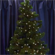 Гирлянда линейная FERON CL02, 20LED, 5000К (белый), настраивается контроллером, 2м+1,5м зеленый шнур 32284