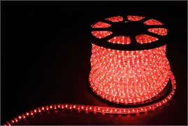 Дюралайт (световая нить) со светодиодами FERON LED-R2W, 2-х жильный, 230V, 36LED/m, 1,44W/m, IP65, ( 26061