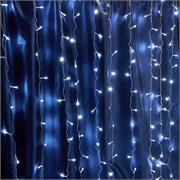 Гирлянда 230V 204 LED 2*1,5м, 5000K, эффект стробов, IP44 , сетевой шнур 3м в комплекте, CL19 32332