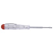 Тестер напряжения контактный 100-500V, 3*130 мм, прозрачный ,TST500-3 39159