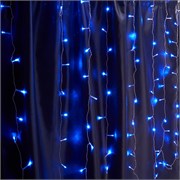 Гирлянда 230V 204 LED 2*1,5м, синий, IP44 , сетевой шнур 3м в комплекте, CL19 32330