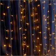 Гирлянда 230V 240 LED 2*2м, желтый, IP44 , сетевой шнур 3м в комплекте, CL20 41624