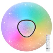 Светильник светодиодный управляемый с пультом 60W, Max. 5000Lum, RGB + CCT 3000К-6000K, IP20, AL5777 41917