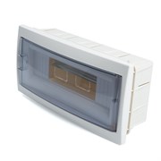 Бокс встраиваемый 12 модулей, пластик, IP20, серия Standart (КНС-12Д), EBX50-2/12-20 39653