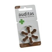 Батарейки для слуховых аппаратов312 Auditas MF Varta-Microbattery - (блистер 6шт) 2000001125632
