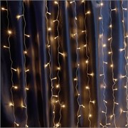 Гирлянда 230V 480 LED 3*3м, 2700K, IP44 , сетевой шнур 3м в комплекте, CL24 41626