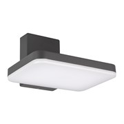 Светильник LGD-TENT-WALL-9W Warm3000 (GR, 110 deg, 230V) (Arlight, IP65 Металл, 3 года) 029977