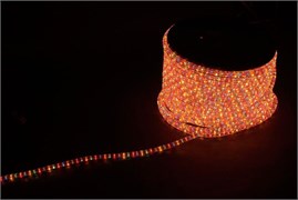 Дюралайт (световая нить) со светодиодами, 3W 50м 230V 72LED/м 11х18мм, синий-красный, LED-F3W с 2 за 26210