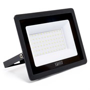 Прожектор светодиодный, 2835 SMD, 70W 6400K  AC220V/50Hz IP65, черный в компактном корпусе, SFL90-70 55176