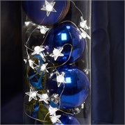 Гирлянда линейная Звездочки USB 20LED 5000K, IP 20, 1.8м, CL571 41645