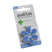 Батарейки для слуховых аппаратов 675 Auditas MF Varta-Microbattery - (блистер 6шт) 2000001125649