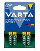 Аккумулятор VARTA Rechargeable R2U LR03/ААА PRO 1000mAh 4BL (блистер 4шт) 4008496594375