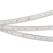 Лента RTW 2-5000PGS 24V Yellow 2x (5060, 300 LED, LUX) (Arlight, 14.4 Вт/м, IP67) 014019-1