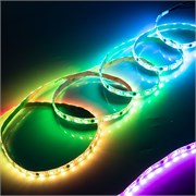 Лента SPI-5000SE-5060-60 12V Cx3 RGB-Auto (10mm, 13.2W/m, IP65) (Arlight, Закрытый, IP65) 021874(1)