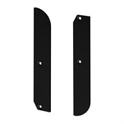 Заглушка PLINTUS-H80 BLACK(Arlight, Металл) 2шт в комплекте 046158