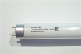 Лампа ультрафиолетовая Mosquito FL T8 18W 580mm (короткая) G13 в пленке (ловушки для насекомых/полимеризация)  EPL-Mosquito-T8-18W-1-BL+PC EPL-Mosquito-T8-18W-1-BL+PC