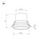 Светильник MS-VOLCANO-BUILT-R82-10W Warm3000 (WH, 38 deg, 230V) (Arlight, IP20 Металл, 5 лет) 033663 - фото 102641